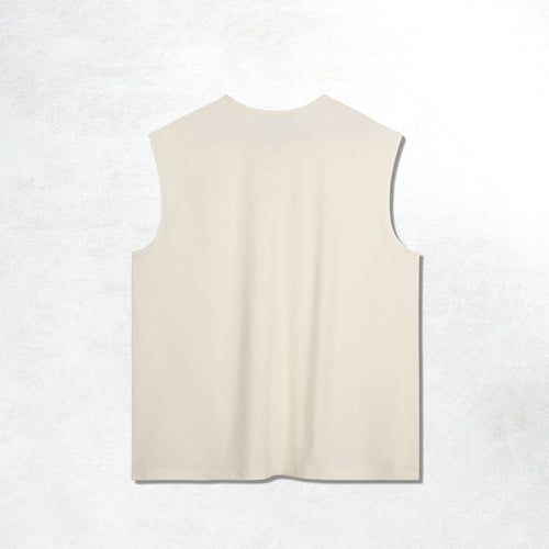 Acid Running Logo Tank - Bone