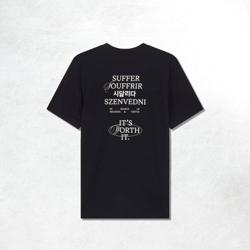 Acid Running Worth It T-Shirt - Black